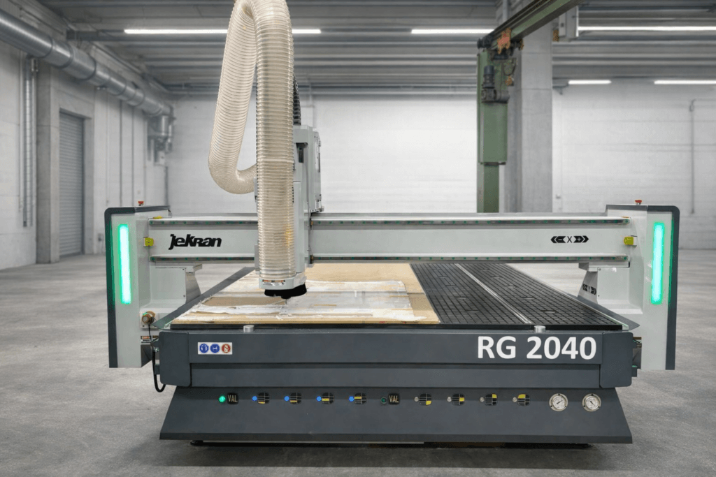 General view of the Router RG2040 from the front side.