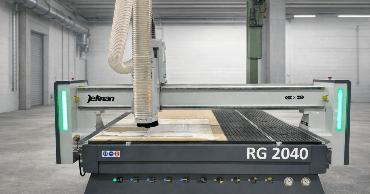 General view of the Router RG2040 from the front side.